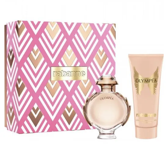 Kit Perfume Rabanne Olympea Edp 80ml + Bl 100ml Feminino