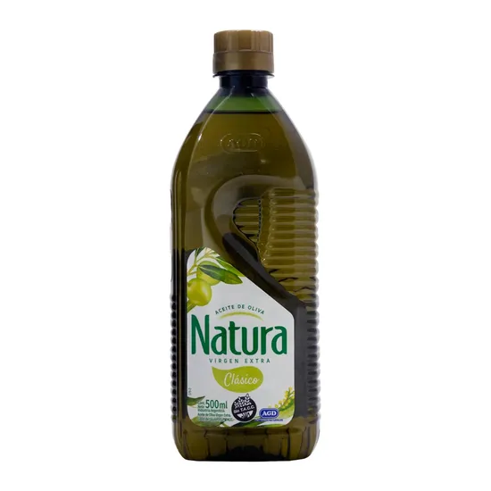 Garrafa Pet de Azeite de Oliva Extra Virgem Suave Natura 500ML