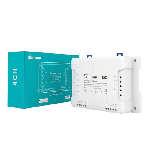 Interruptor Inteligente Wi-Fi Sonoff 4CHR3 3500W