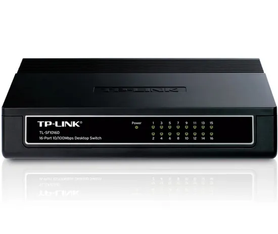 Hub Switch TP-Link TL-SF1016D de 16 Portas