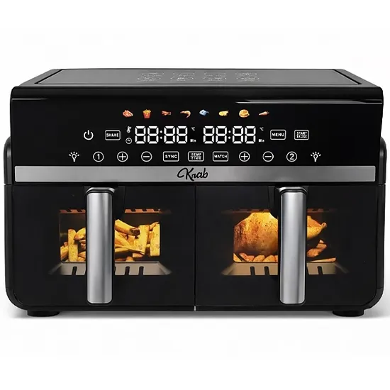 Fritadeira Elétrica Krab KBFE10 2200 Watts 10 Litros 220 - 240V ~ 50/60Hz - Preta