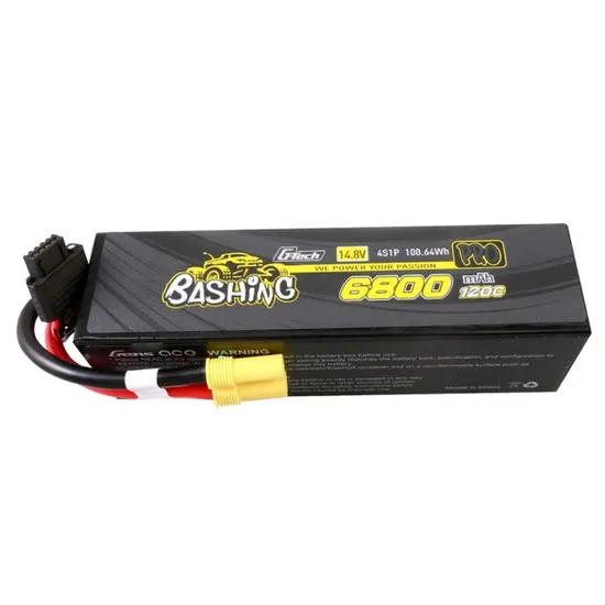 Bateria Gens Ace 14.8V 6800mAh Bashing 120C 4S G-Tech EC5