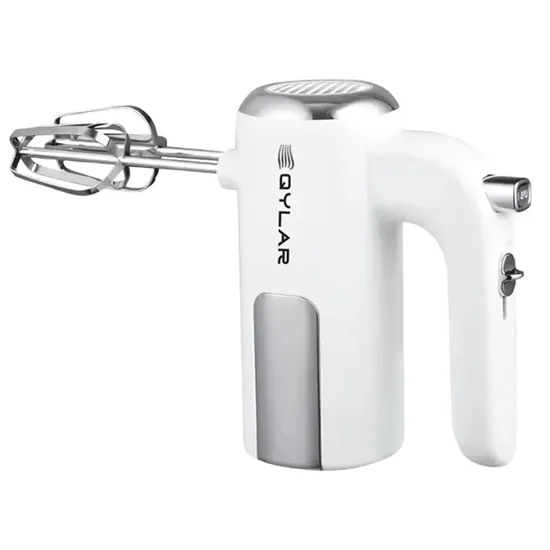 Batedeira Portátil Qylar Hand Mixer QY-0813 200W 220V - Branca