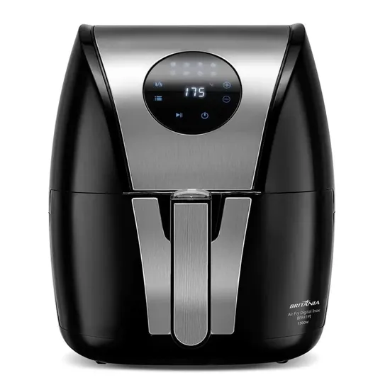 Fritadeira Air Fryer Britania BFR41PI 1500W 5L 110V Preto
