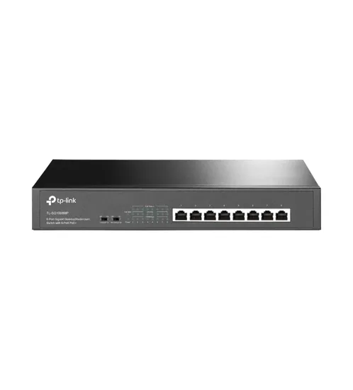 Hub Switch TP-Link 8 Portas TL-SG1008MP 10/100/1000 Poe+Rack