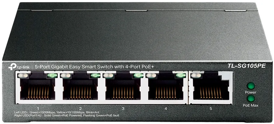 Hub Swich TP-Link 5 Portas Tlsg105pe 5 Portas Gigabit