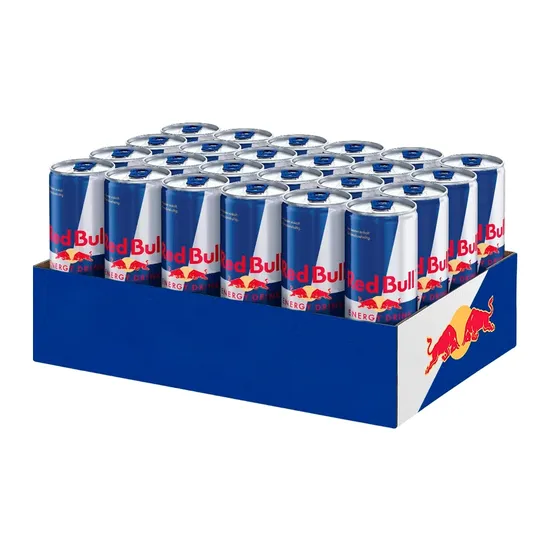Caixa Lata de Energético Red Bull X24UN
