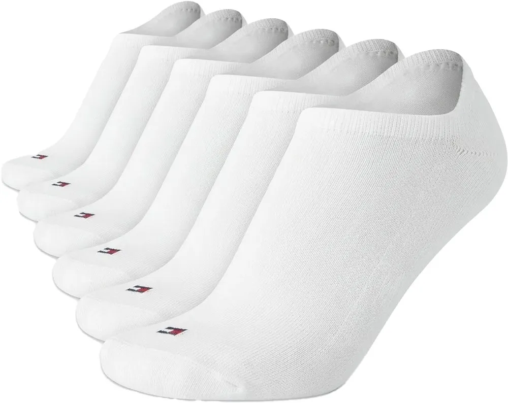 Meias Soquete Tommy Hilfiger TVW221LN02 001 - Feminina (6 Pares)