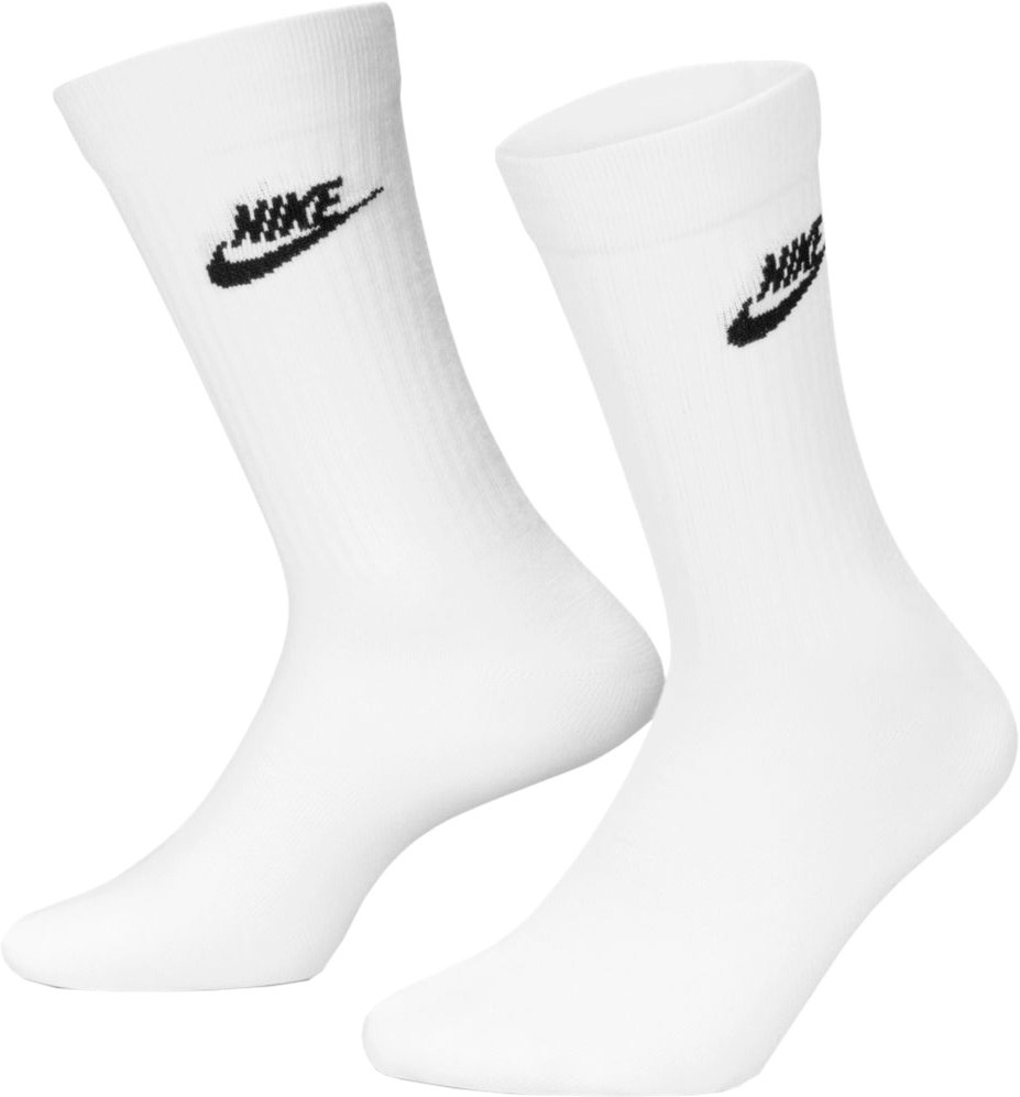 Meias Nike Everyday Essential Crew Socks DX5025-100 (3 Pares)