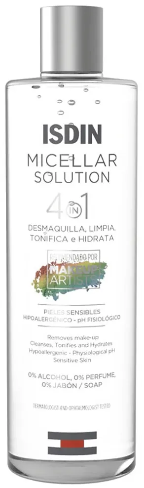 Solução Micelar ISDIN 4em1 Demaquilante 400ml