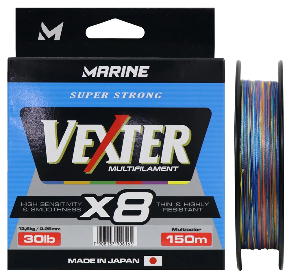 Linha Multivexter X8 Multicor 30Lb 150M