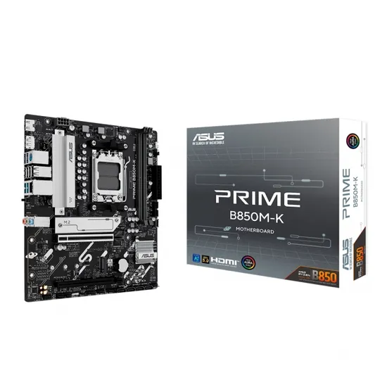 Placa Mãe AMD AM5 Asus B850M-K Prime DDR5/HDMI/DP