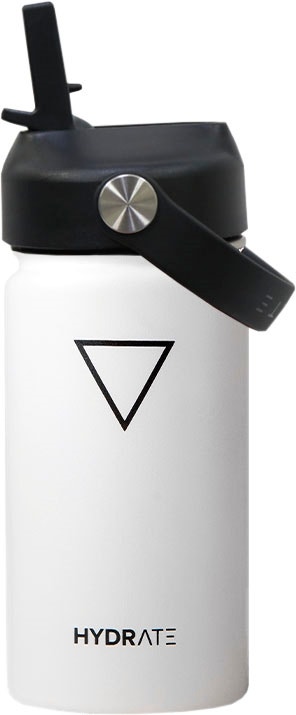 Garrafa Térmica Hydrate Kids 355ml Branco