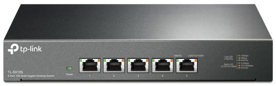 Hub Switch TP-LINK 5 Portas TL-SX105 10G Multi-Gigabit