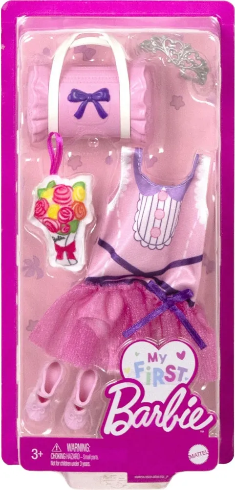 Boneco Barbie My First Mattel - HMM55-HMM59