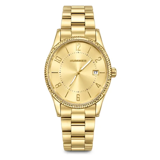 Relógio Masculino Analógico Hummer WH2-224428 Dourado