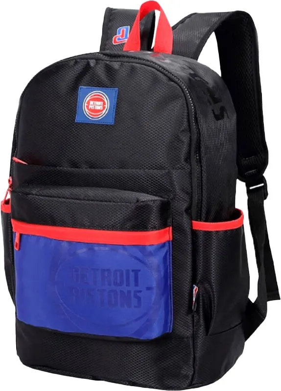 Mochila Nba 22073 Detroit Pistons Preta