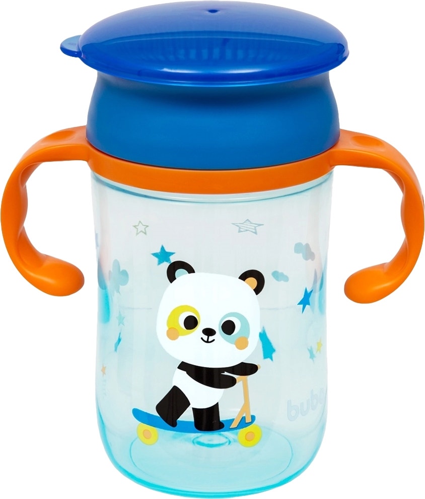Vaso antiderrame 360 com alça - Buba 17008