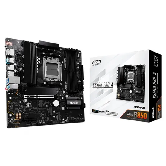 Placa-mãe AM5 Asrock B850 Pro-A DDR5/HDMI/USB3.2