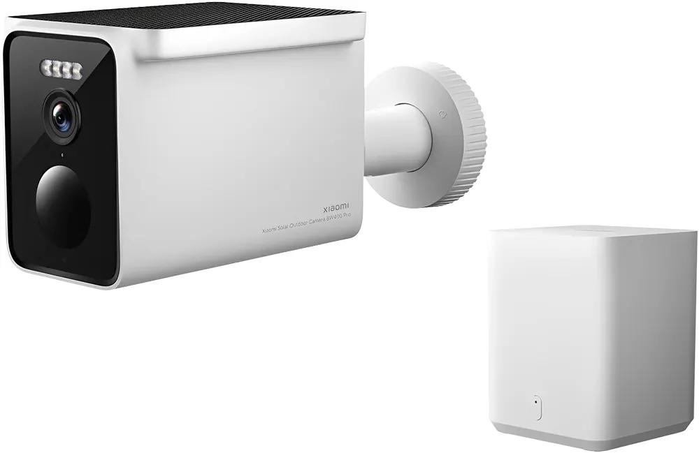 Câmera Xiaomi MJSXJ03BY Solar Outdoor Camera BW400 Pro Conjunto Branca