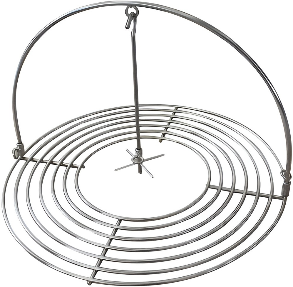 Suporte para Frango para Churrasqueira Cerâmica Kamado 52x52x17 AU-CCR