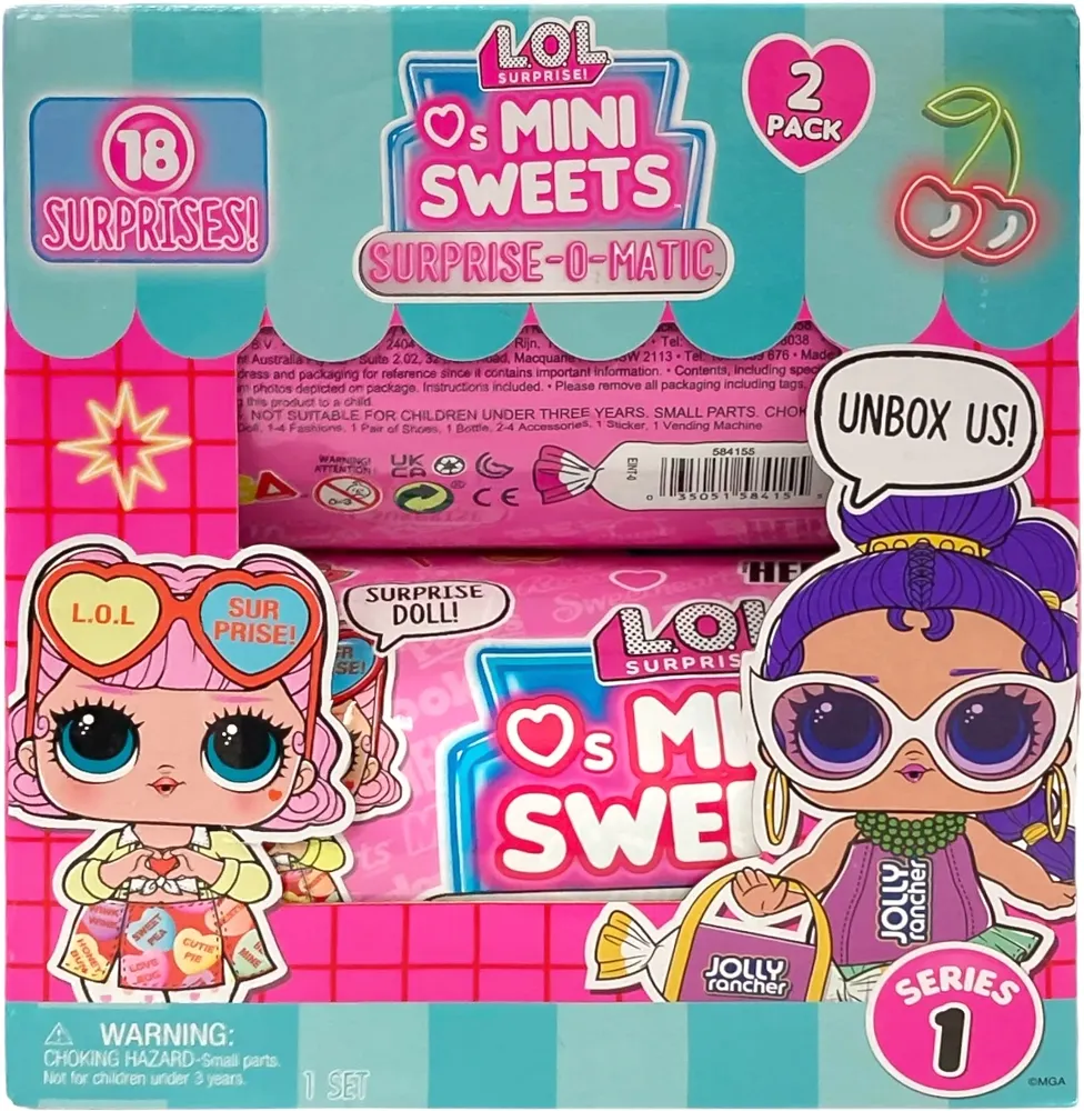 Boneca Mini L.O.L Surprise! Sweets Sweethearts & Jolly Rancher - 424697