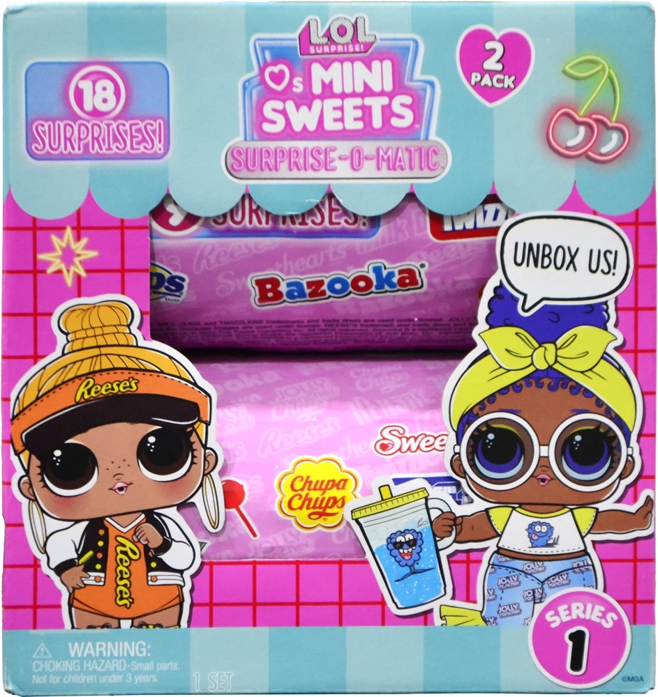 Surpresa - 0 - Matic Mini Doces Pacote Duplo L.O.L Surpresa! - 424741