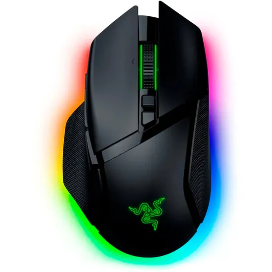 Mouse Gamer Sem Fio Razer Basilisk V3 Pro 35K Ergonômico RGB Preto - RZ01-05240100-R3U1