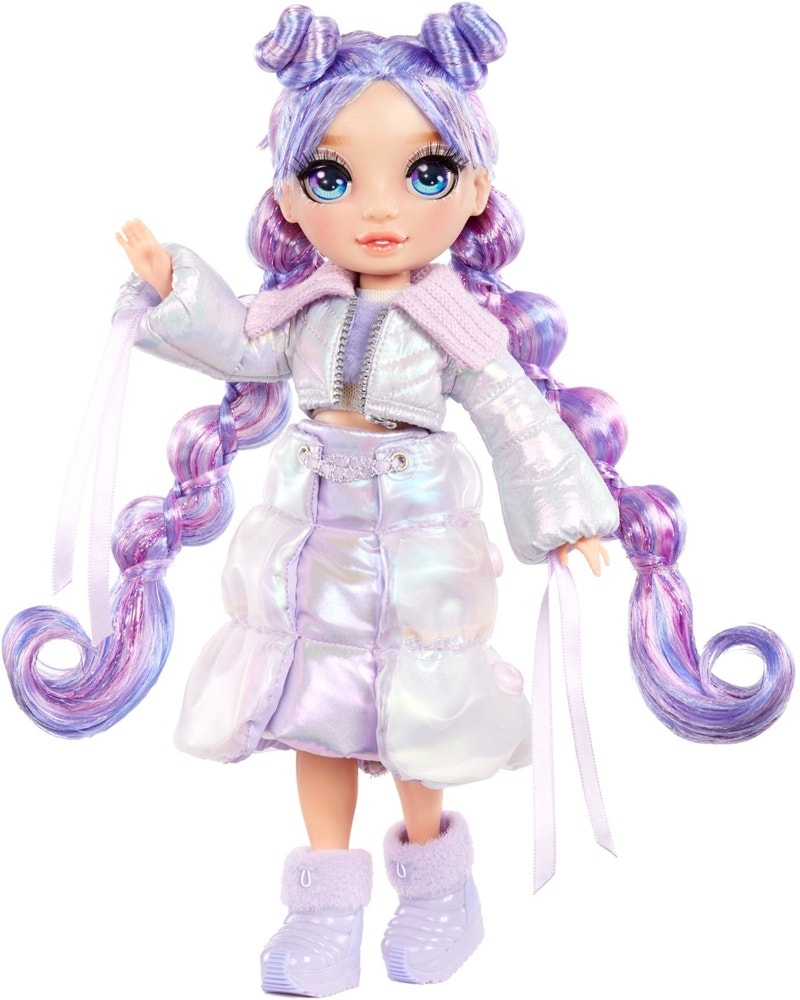 Boneca Violet Willow Winter Wonderland Rainbow High - 120865EUC