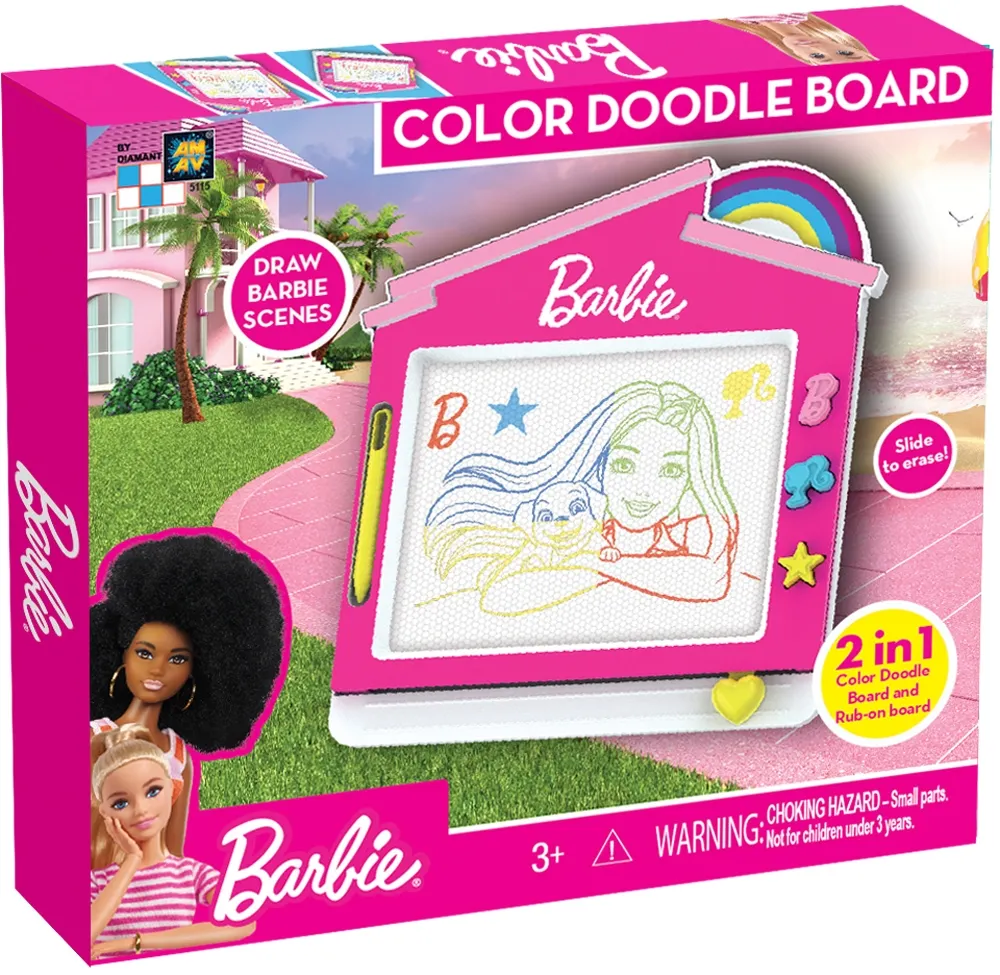 Jogo Color Dooble Board Barbie - BX5189EFS