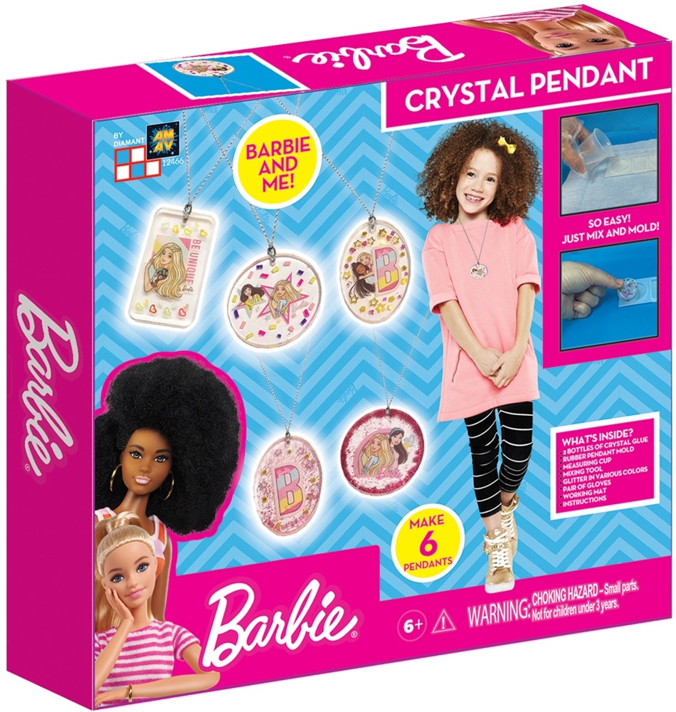 Pingente de Cristal Barbie - BX12466EFS