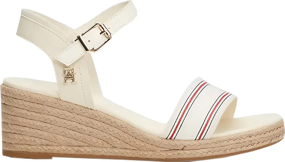 Sandália Tommy Hilfiger FW0FW07887 0K9 - Feminina