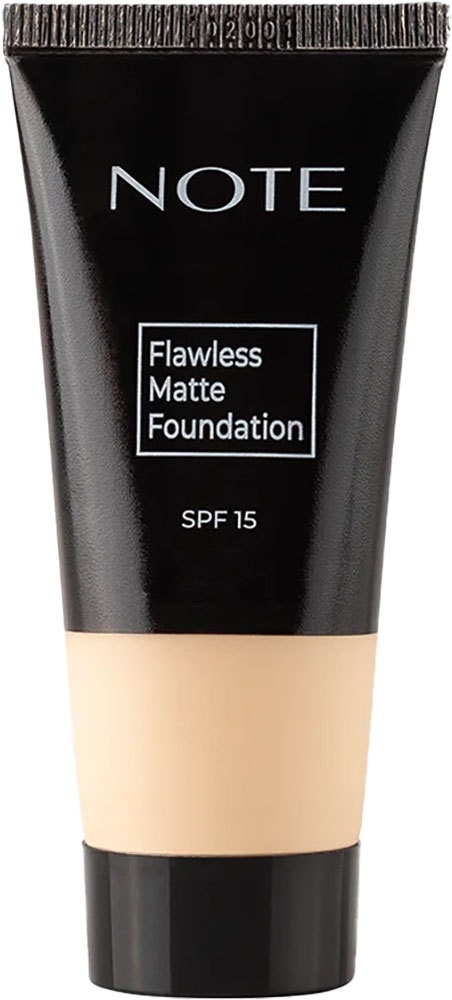 Base Líquida Note Flawless Matte Foundation 02 Natural Bege - 25mL