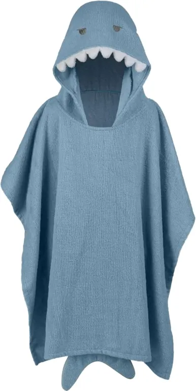 Toalha Poncho Infantil Stephen Joseph (S23) SJ-1274-80 - Tubarão