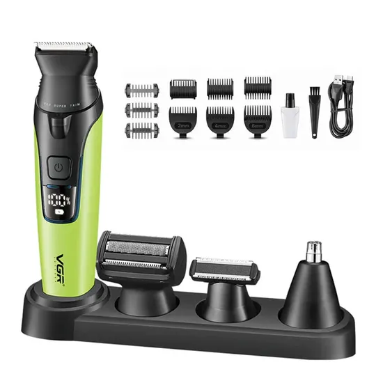 Máquina 4 em 1 VGR V-634 Barba/Cabelo/Nariz/Corpo