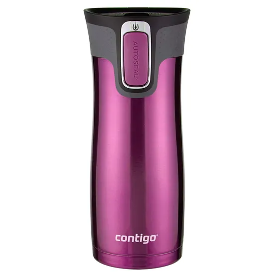 Garrafa Térmica de Inox Contigo Lila 473ML