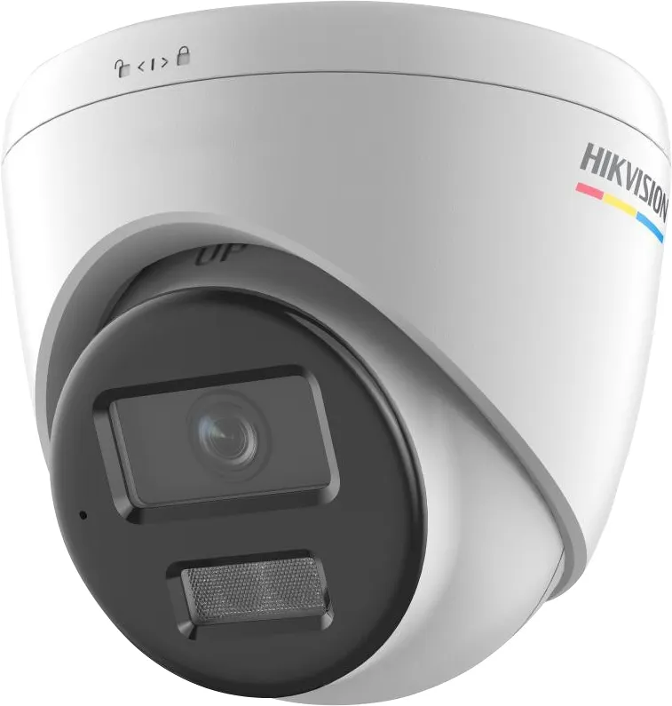 Câmera de Segurança IP Hikvision DS-2CD1327G2H-LIU 2MP 2.8mm Turret (ColorVU)