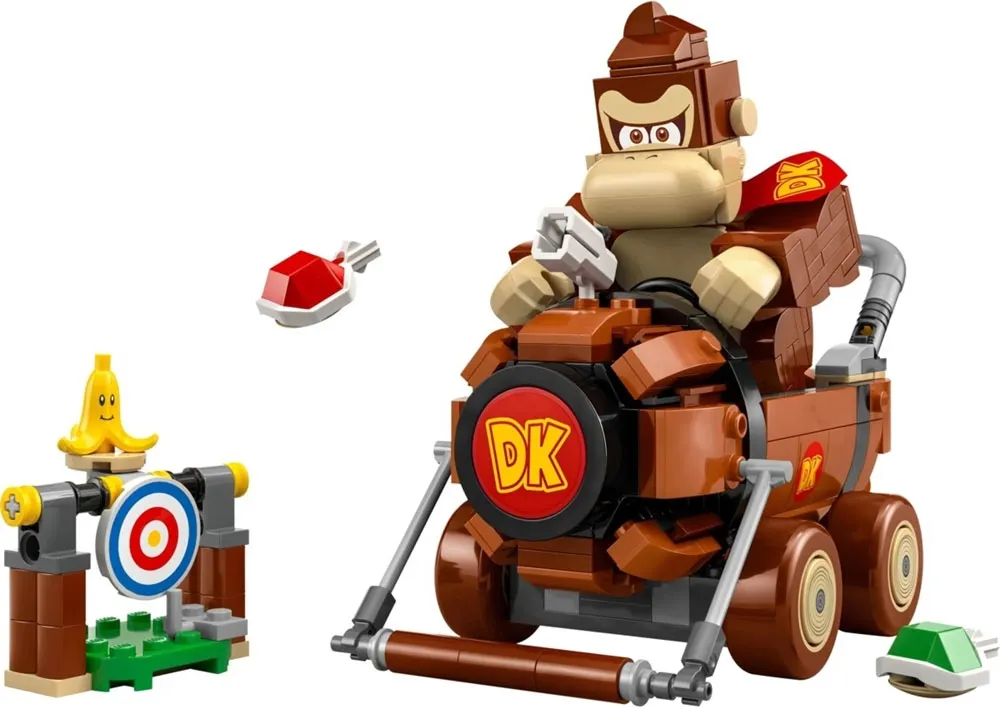 Jogo de Lego Super Mario Donkey Kong & Kong Gigante DK - 72033 (387 Peças)