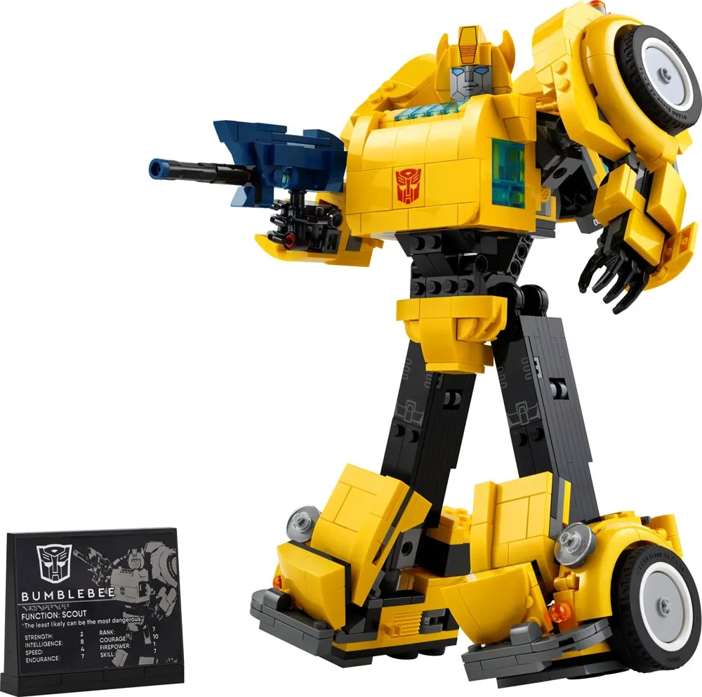 Quebra-Cabeça Lego Icons Trans Formers Bumblebee - 10338 (950 Peças)