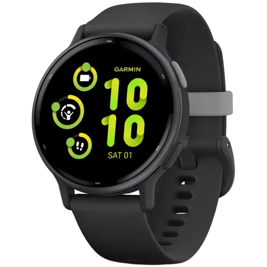 Relógio inteligente Garmin Vivoactive 5 Bluetooth Preto - 010-02862-10