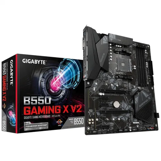 Placa-mãe AM4 Gigabyte B550 Gaming X V2 HDMI/DVI/M.2