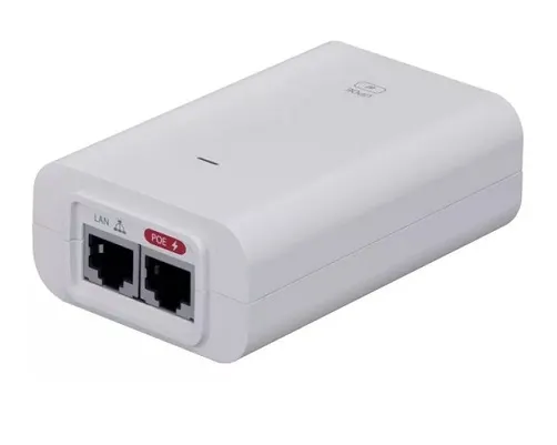 Fonte Poe Injector 48VDC 24W 0,5AMP Branca