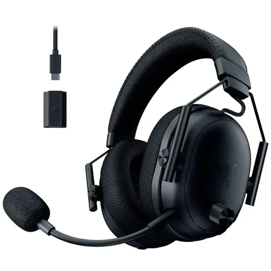 Headset Razer Blackshark V3 Pro Nasa Sem Fio Preto - RZ04-05400100-R3U1