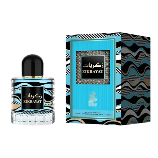 Perfume Sahari Zikrayat - Água de Perfume - Unissex - 100ML