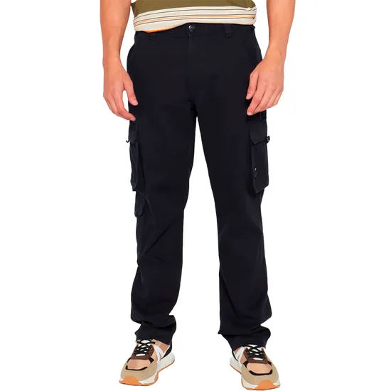 Calça Jeep Masculina Cargo 30 Azul Marinho – JMW24072NAVY