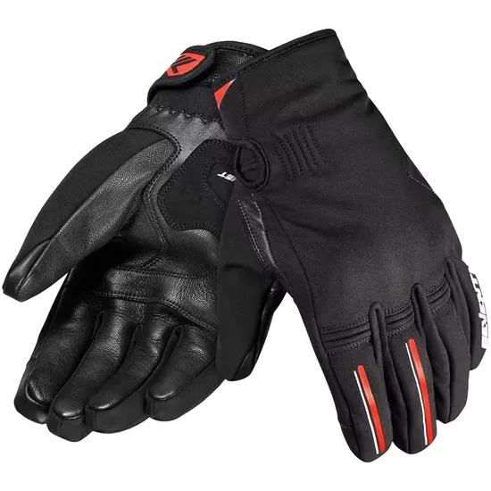 Luva para Motociclista Seventy Degrees SD-N11 Hornet Urban - Tamanho M - Preto/Vermelho