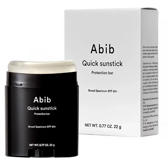 Protetor Solar Facial Em Barra Abib Quick Sunstick Protection Bar SPF 50+ 22 G