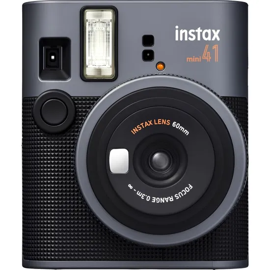 Câmera Fujifilm Instax Mini 41 Vintage - Preto/Cinza