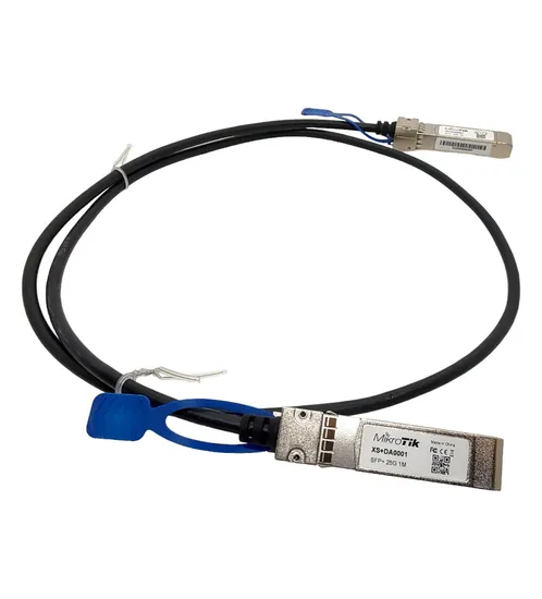 Cabo de Conexão Direta MikroTik SFP 25G XS+DA0001 1M SFP+/SFP28