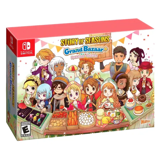 Jogo Story of Seasons Grand Bazaar Edição Premium para Nintendo Switch 2